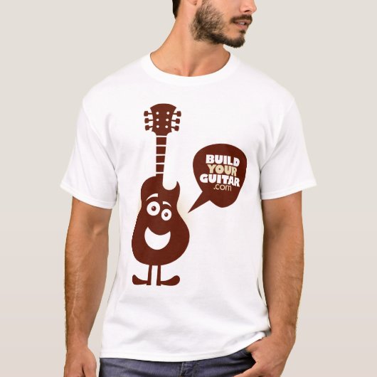 BUILDYOURGUITAR.com T-Shirt (Voorkant)