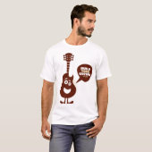 BUILDYOURGUITAR.com T-Shirt (Voorkant volledig)
