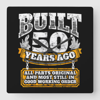 Built 50 Years Ago All Parts Original Still Good Vierkante Klok