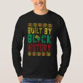 Built By Black History BHM African Pride Month Men T-shirt (Voorkant)