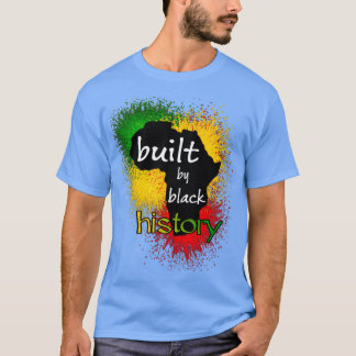 Built by BLACK HISTORY nba black history month T-shirt