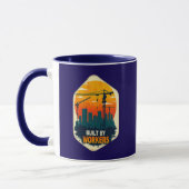 Built by Workers Industrial Skyline Labor Day Shir Mok (Links)