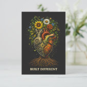 Built Different Bedankkaart (Staand voorkant)