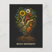 Built Different Briefkaart (Voorkant)