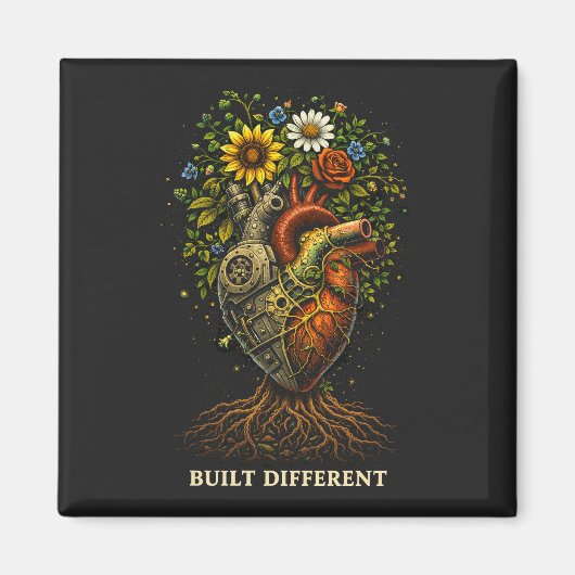 Built Different Magneet (Voorkant)