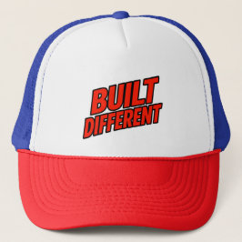 Built Different Trucker Hat – Bold Street Style Trucker Pet