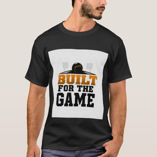 Built for the Game Baseball Stadium T-Shirt (Voorkant)
