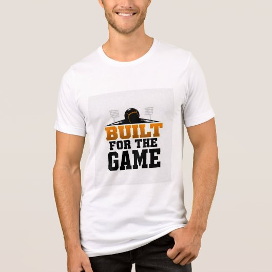 Built for the Game Baseball Stadium T-Shirt (Voorkant)