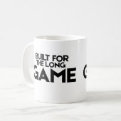 Built For The Long Game Classic Minimalist Mug Koffiemok (Voorkant links)