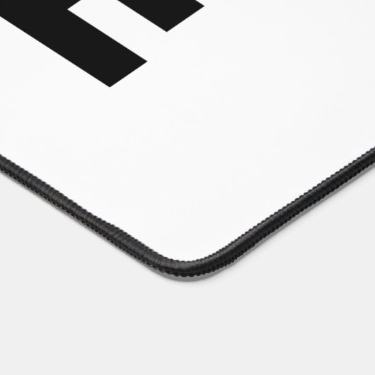 Built For The Long Game Minimalist Large Desk Mat (Hoek)