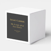 Built From Black Excellence Legacy Bedankdoosjes (Achterkant)