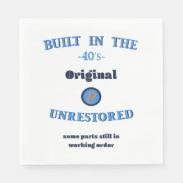 Built in the Forties Original Unrestored Servet