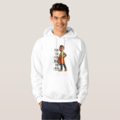 Built like A King,Pixarstyle 3d Hoodie (Voorkant volledig)