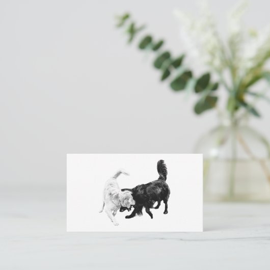 Built On Movement Visitekaartje (Staand voorkant)