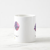 Built Over Time Motivational Dumbbell Coffee Mug – Magische Mok (Center)