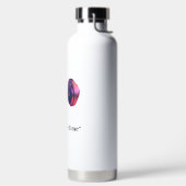 Built Over Time Motivational Water Bottle – Fitnes Waterfles (Links)