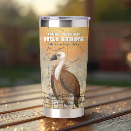 Built Strong Personalized Insulated Tumbler For Me Geïsoleerde Drinkbeker