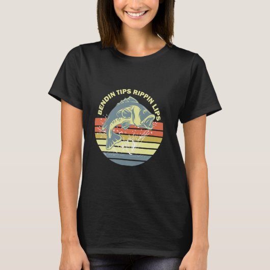 Buiptips Rippin Lips TSHIRT Grappige Vis T-shirts (Voorkant)