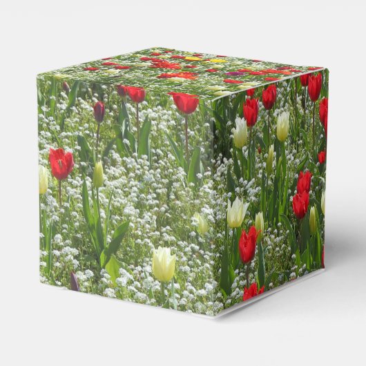 Buis van Tulpen Bedankdoosjes (Achterkant)