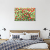 Buis van Tulpen Canvas Afdruk (Insitu (Slaapkamer))