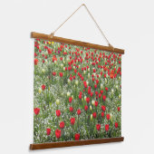Buis van Tulpen Hangend Wandkleed (Gebogen)