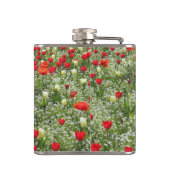 Buis van Tulpen Heupfles (Achterkant)