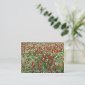 Buis van Tulpen Visitekaartje (Staand voorkant)