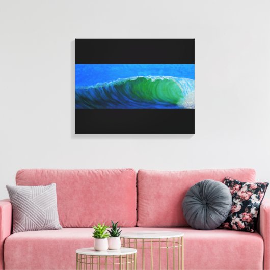 buisgolf canvas afdruk (Insitu (Woonkamer))