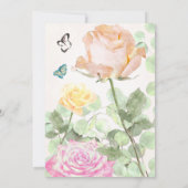 buisje, roze Afstuderen Kaart (Achterkant)