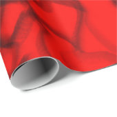 buisvormige zwarte en rode buizen cadeaupapier (Rol Hoek)