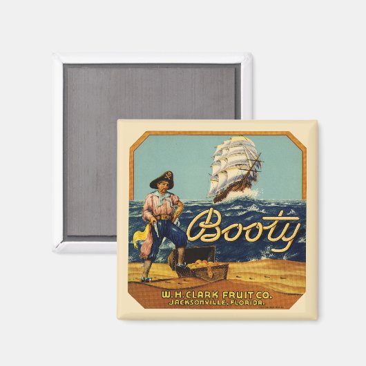 buit | citrusetiket magneet (Voorkant / Achterkant)