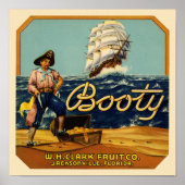 buit |  citrusetiket poster (Voorkant)