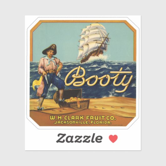 buit |  citrusetiket sticker (Vel)