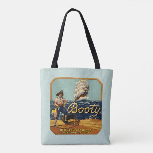 buit |  citrusetiket tote bag (Achterkant)