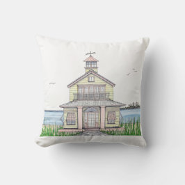 Buiten 16x16 strand cottage kussen