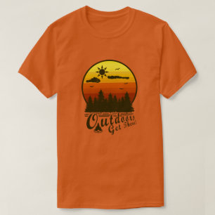 Buiten Aan de slag! T-shirt