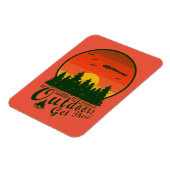 Buiten Aankomen Zonsondergang Magneet (Linkerzijde)