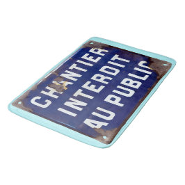 Buiten bereik houden badmat