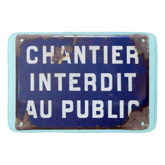 Buiten bereik houden badmat (Voorkant)