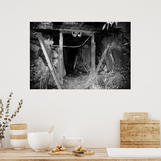 Buiten bereik houden poster (Keuken)