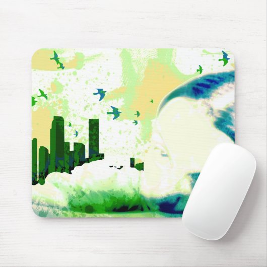 buiten bereik. muismat (Met muis)