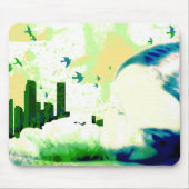 buiten bereik. muismat (Voorkant)