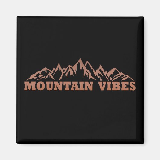 buiten berg vibes avontuur magneet (Voorkant)