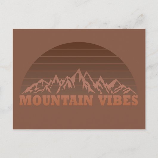 Buiten bergsfeer wandelaar liefhebber feestdagenkaart (Voorkant)