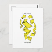 Buiten/binnen. Een Abstract. Briefkaart (Voorkant / Achterkant)