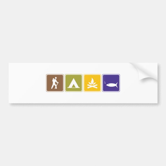 Buiten Bumpersticker (Voorkant)