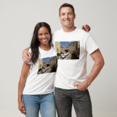 Buiten café, Place de l'Eveche, Grasse, T-shirt (Unisex)