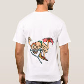 buiten controle t-shirt (Achterkant)