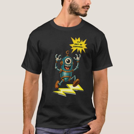Buiten controle t-shirt (Voorkant)