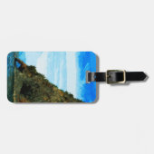 Buiten de baai van Seward Alaska Abstract Bagagelabel (Voorkant horizontaal)